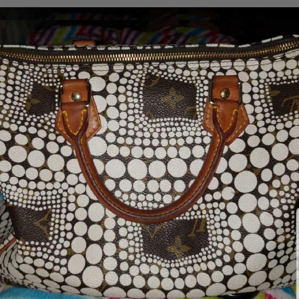 LOUIS VUITTON Limited Edition kusama speedy30